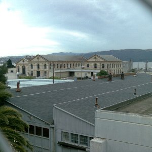 Some old buildings in Benecia.