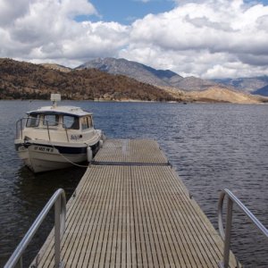 Lake Isabella...visited on our trip home