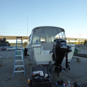 The long weekend started Friday night with a 200 hour service