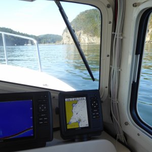Saturday morning approaching Watmough Bay, Lopez Island
