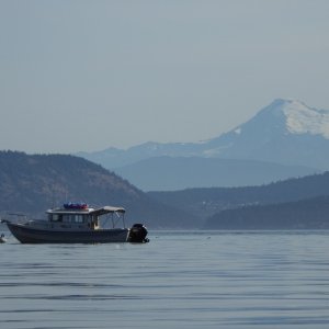 Mount Baker Sunday morning