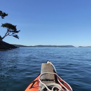 My turnaround point. A total of about 3.5 miles for the afternoon kayak trip.