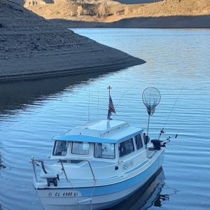 Blue Mesa Reservoir, CO port of call (Cebolla River arm) @ 8000 ft. Near Gunnison, CO. Caught many nice rainbows, browns, and lake trout on this recent trip in October 2020. Fresh Fish was a fabulous boat to stay aboard.