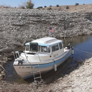 Camping out at Pueblo Reservoir in CO after a hard day fishing for Walleye