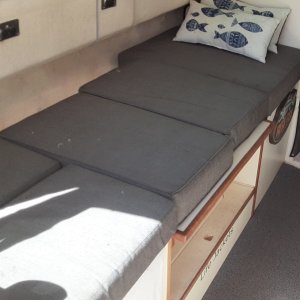 main cabin sleeping area
