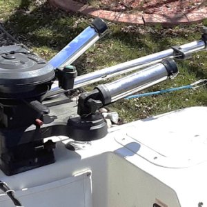 Starbord down rigger