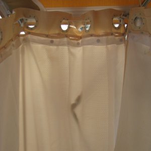 02 Marinaut 215 cockpit temporary portable toilet enclosure upper half