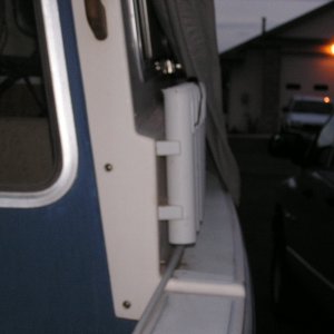rear view of rod holders