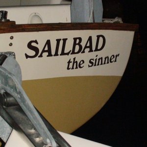 Sailboat we were moored behind at Nanaimo after clearing customs