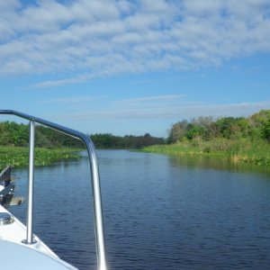 Norris River in the Morning.