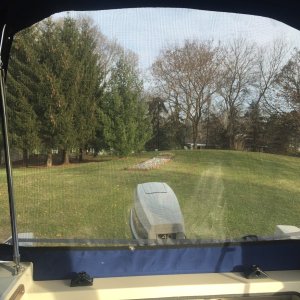Media 'Rear window panel  can be removed and replaced with full screen' in album 'Camper Back Option: 3 section design.'