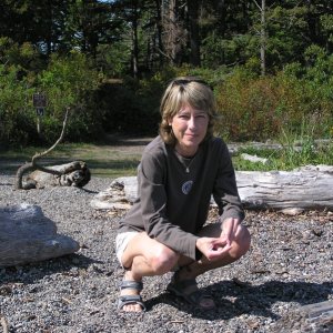 Media 'Meredith on Sucia Island; 2007' in album 'Sunset from Sucia Island, 2007.'
