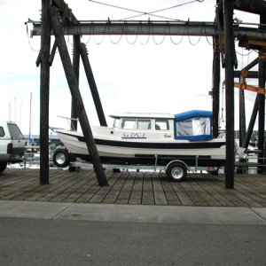 First day - launch for the trial run