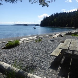 Pelican Beach campsite