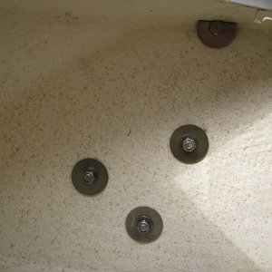 Media 'From inside of port laz' in album 'Mounting holes drilled into Port laz.'