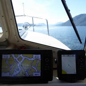 Conintuing on. Are there no other boats in Desolation Sound? I kind of expected it to be busy!