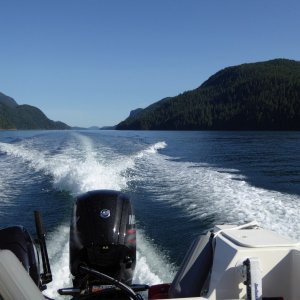 Media 'Calm Channel living up to its name' in album 'Public wharf at Comox Tues morning, waiting for winds to die down'