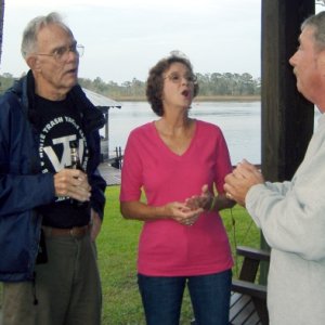 Dr. Bob, Marie (Thataway) & Glenn  Two Tomcats