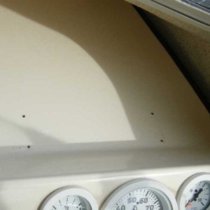 Media 'Location with drilled mounting holes' in album 'Final location, shelf in place'