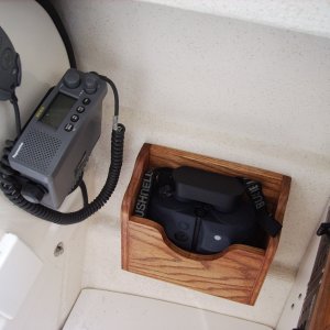Oak Binocular Holder