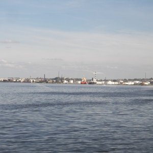 Havana harbor seemed to be entirely commercial.