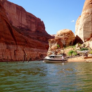Thisaway in Iceberg Canyon before gathering