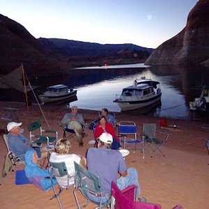 Great time to visit and enjoy the cool of the evening!