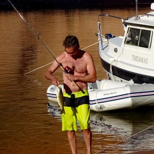 ,,,a fish--released--too small!