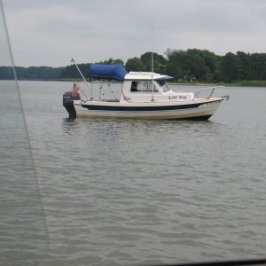 Litl' Tug getting ready to head on a cruise up the Chester river