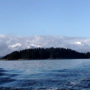 Gull Island in South Lynn Canal