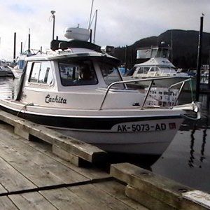 Media 'Cachita launching at Auke Bay' in album 'Sentinal Island & Benjamin Island in South Lynn Canal'