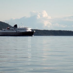 M/V Malaspina exiting Favorite Channel northbound