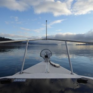 Media 'Approaching the Guemes Island Ferry terminal' in album 'Night-time departure from Twin Bridges'