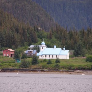 Russian Orthodox church in Tatitlek