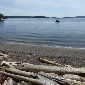 South beach at Jones Island