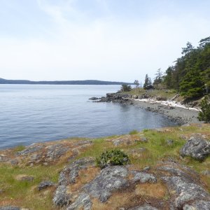 West side of Jones, looking North