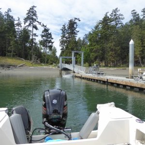 Departing Jones Island