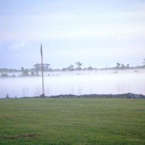 Media '23MAY10-Sunrise over marsh at Alligator River Marina' in album '22MAY10-Pusher Barge on ICW at  Bay River'