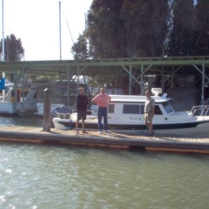Launching Dora Jean at Rio Vista