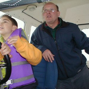 (Joy) Our Great Salesman, Scott with Joshua\'s Friend Tyler