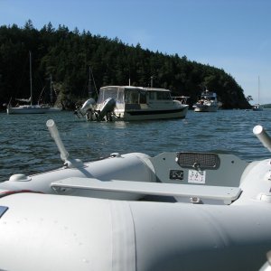 Didn\'t have to row far to shore