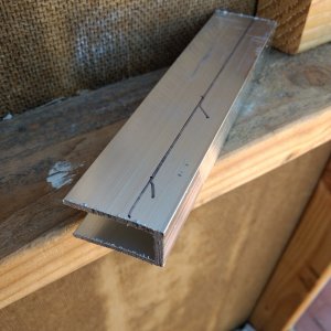 Media 'Making some gutter brackets from 1.5x1 aluminum stock' in album 'Making some gutter brackets from 1.5x1 aluminum stock'