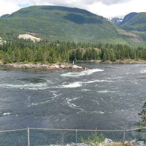 Skookumchuck from the view point