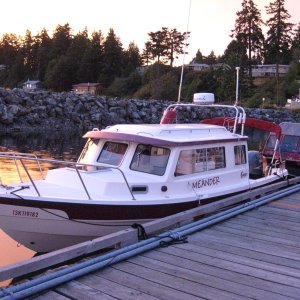 Meander. Ron and Anne.  Powell River