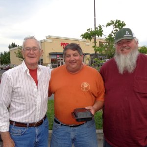 Media 'June 9, 2017
Olive Garden, Burlington
Joe (R-Matey), 
 Patrick aka Brydman
Roger (Sensei)' in album 'Al and Karen, previous owners off 3 C-Dory's and one Venture
June 16, 2017, Bow, Washington'