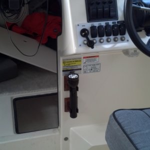 Holder for maglight flashlight