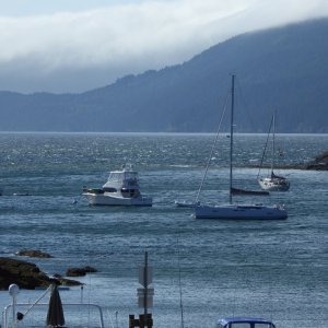 The winds picked up over night Friday and did not let up until late Saturday