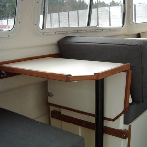 A) Dinette, Admiral's chair facing forward