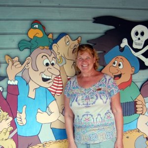 Judy and some of her parate friends.