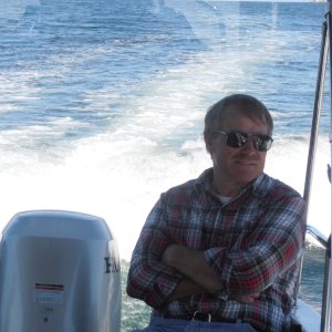 The Captain relaxes while the First Mate is driving